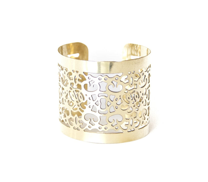 Abstract Cut Out Cuff