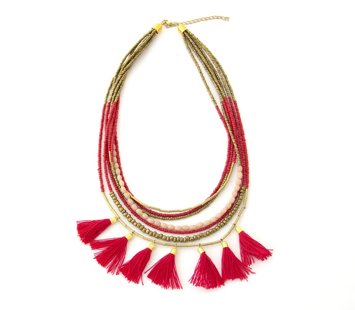 Suzette Tassel Necklace