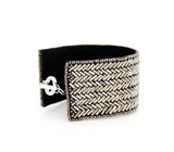 Herringbone in Silver