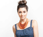 Coral Ombre Necklace